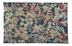 Vintage French Needlepoint Tapestry, 1950s