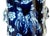 Pair of Late Qing Blue & White Porcelain Garlic-Neck Vases, Lion Mask Handles For Sale - Image 11 of 14