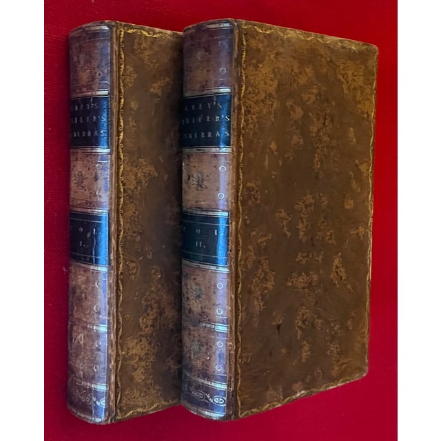 Antique 18th Century Fine Leather Bindings - Samuel Butler. Esq. "Hudibras" Books From Hugh Walpole's Library at Brackenburn - 2 Volumes For Sale - Image 18 of 18