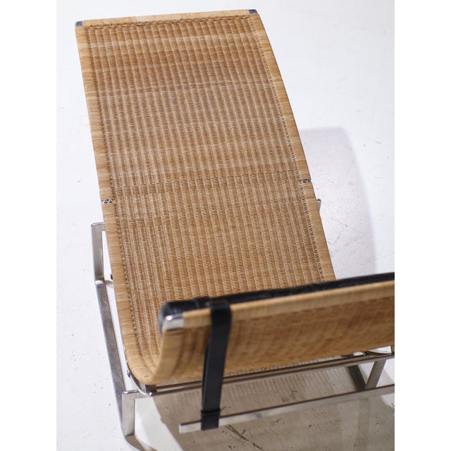 PK24 Lounge Chair in Rattan by Poul Kjaerholm for Fritz Hansen, 1988 For Sale - Image 9 of 14
