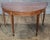 Early 20th Century Pair Federal Mahogany Demi Lune Hall Tables Console Tables Dining Table Inlay For Sale - Image 4 of 12