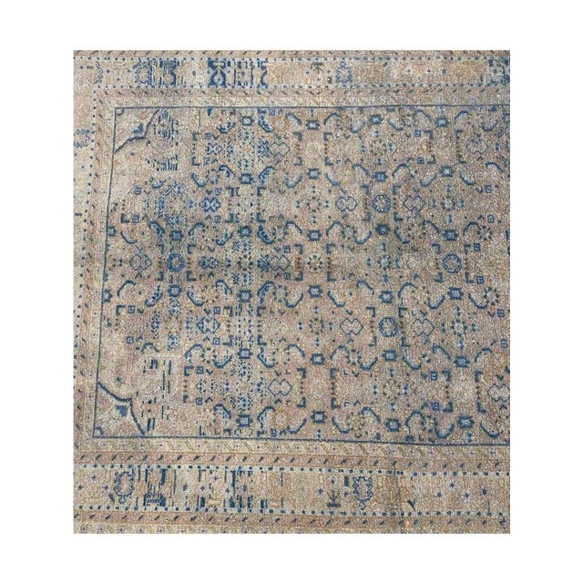 1960s Vintage Old Persian Hamedan Area Rug 5x10 For Sale - Image 4 of 8