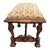 Antique 19th C. French Walnut Upholstered Bench –Hand Carved, Restored & Quality For Sale - Image 9 of 16