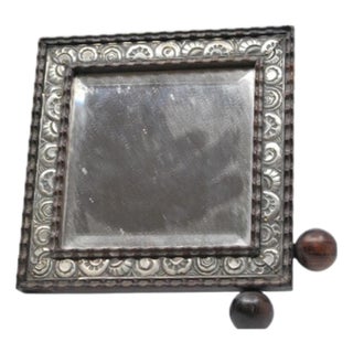 Table Mirror in Chestnut For Sale