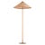 Brass and Cane Floor Lamp by Paavo Tynell for Taito Oy, 1950s For Sale - Image 10 of 10
