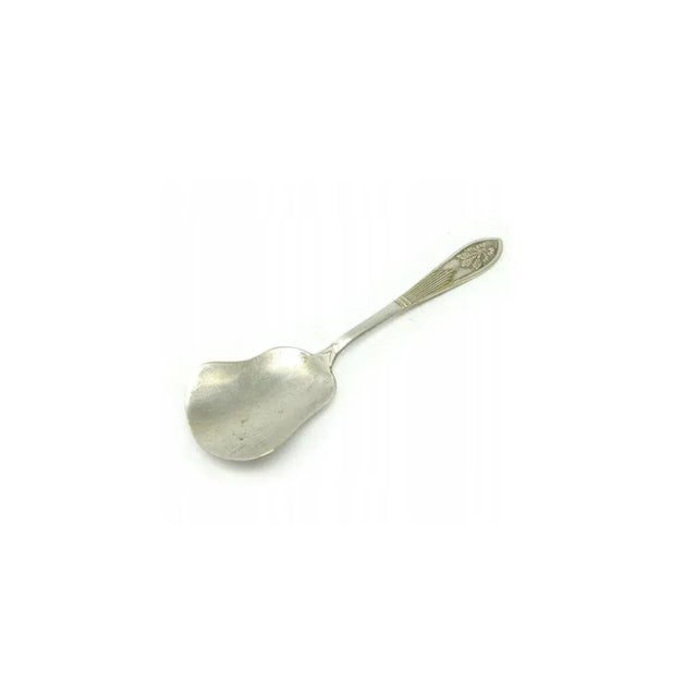 Early 20th Century Art Nouveau Sugar Spoons, Poland, Set of 2 For Sale - Image 6 of 7