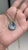 Victorian Certified 14.22Ct Aquamarine & Diamond Paperclip Pendant Necklace in 14k Gold For Sale - Image 3 of 17