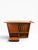 Attributed Theodore Alexander Mahogany Rolling Bar Cabinet With Etched Brass Panels For Sale - Image 10 of 17