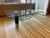 Vintage Postmodern Bent Glass Coffee Table For Sale - Image 4 of 6