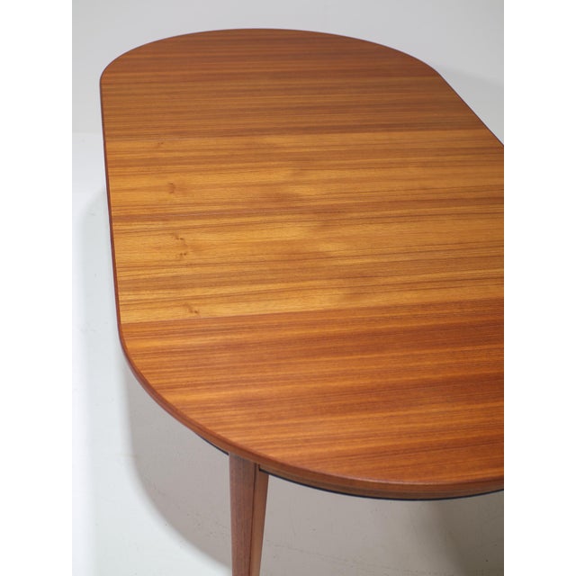 Model 55 Extendable Dining Table in Teak by Omann Jun, Denmark, 1960s For Sale - Image 13 of 18