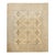 Modern Sultanabad Style Square Rug Stylized Floral Motif For Sale
