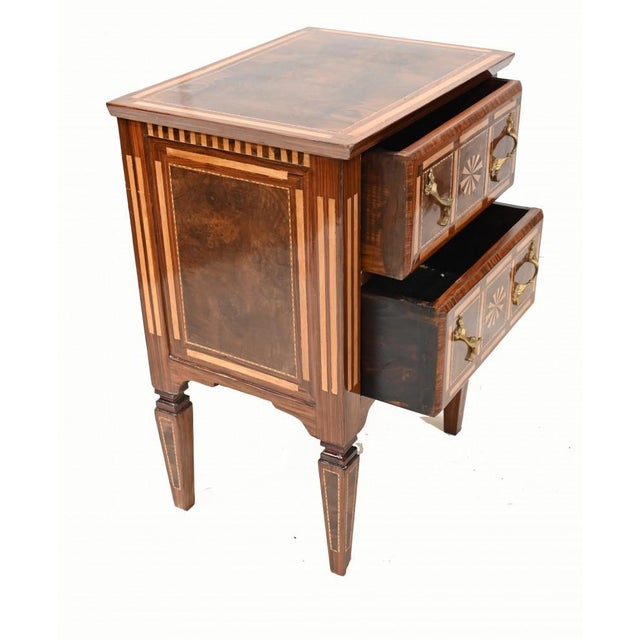 Empire French Bedside Cabinet For Sale - Image 5 of 8