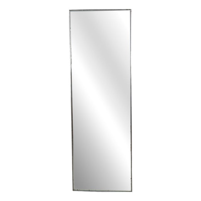 Large Italian Industrial Mirror, 1970s For Sale