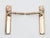 Traditional style dummy door pulls made of polished brass. Make by Jelka. The original mounting screws are not available....