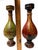 1970s Vintage Frances Poole "Poole People" Hand-Painted Folk Art Wooden Baluster Wall Hanging - A Pair For Sale - Image 4 of 7