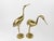 Brass Mid-Century Brass Herons by Gilde Handwerk, 1960s, Set of 2 For Sale - Image 8 of 18