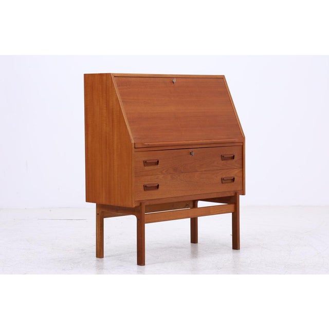 Danish Model 68 Secretary in Teak by Arne Wahl Iversen For Sale - Image 16 of 18