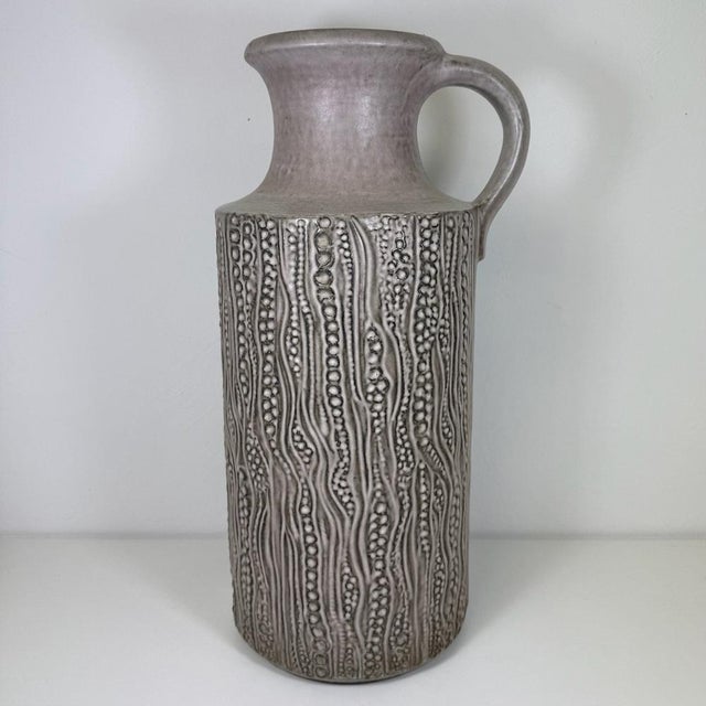 For sale is a monumental, spectacular xl floor vase from the iconic german pottery manufacturer carstens tönnieshof,...