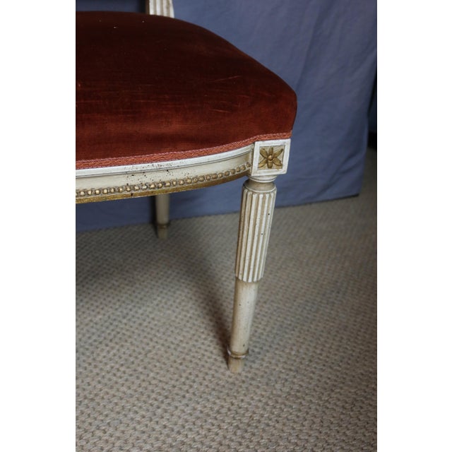 Directoire Chair Series, 1950s, Set of 12 For Sale - Image 13 of 15