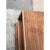 W72 D10 H32 Sharp and clean lines define this bookcase all in a gorgeous natural walnut tone. Handcrafted to thinner...