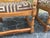 Wood 19th Century Convertible Pair of Monk's Chair or End Table, Foldable Armchair For Sale - Image 7 of 18