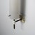 Mid-Century Modern Vintage Italian Wall Sconce in Brass with White Lacquered Metal and Opaline Glass, 1950s For Sale - Image 3 of 6