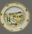 Late 20th Century Set of Six Tuscan Country Interiors Stone Were Scenic Salad Luncheon Dessert Plates For Sale - Image 4 of 8