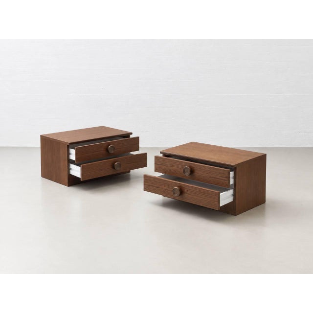 1970s Mid-Century Bedside Table, 1970s For Sale - Image 5 of 14