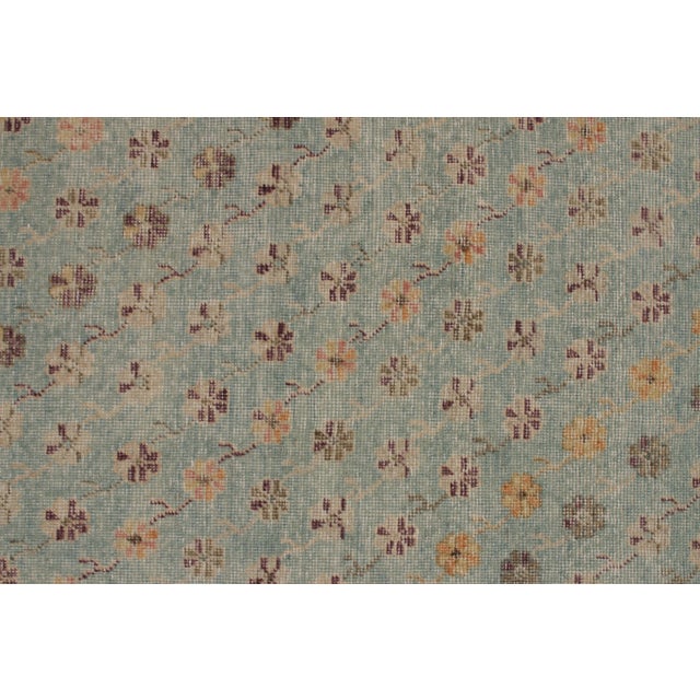 Not Yet Made - Made To Order Rug & Kilim’s Oversized Posey Rug in Light Blue, 14x20 For Sale - Image 5 of 7