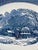 1980s Vintage Royal China Usa Currier & Ives Blue Old Inn Winter Serving Platter For Sale - Image 5 of 10