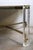 Dining Table in Travertine, Gold-Tone Metal and Acrylic Glass, 1970s For Sale - Image 12 of 18