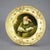 Traditional Antique Royal Vienna Fraurueth Porcelain Portrait Plate With Gilt Border C1890 For Sale - Image 3 of 8