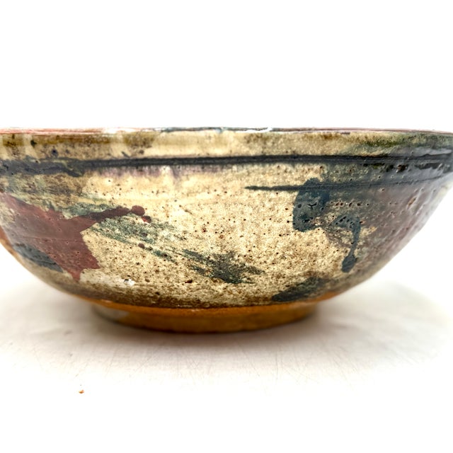 Vintage Grand Bowl by Josette Miquels, 1994 For Sale - Image 3 of 9