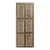 Antique Hand-Carved Floral Wood Door | Reclaimed Single Sliding Barn or Hinged Door 82 For Sale