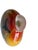 Hand-Blown Art Glass Vase With Multicolored Swirl Design For Sale - Image 9 of 16