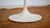 Wood Vintage Knoll International Saarinen Walnut Tulip Side Table For Sale - Image 7 of 13