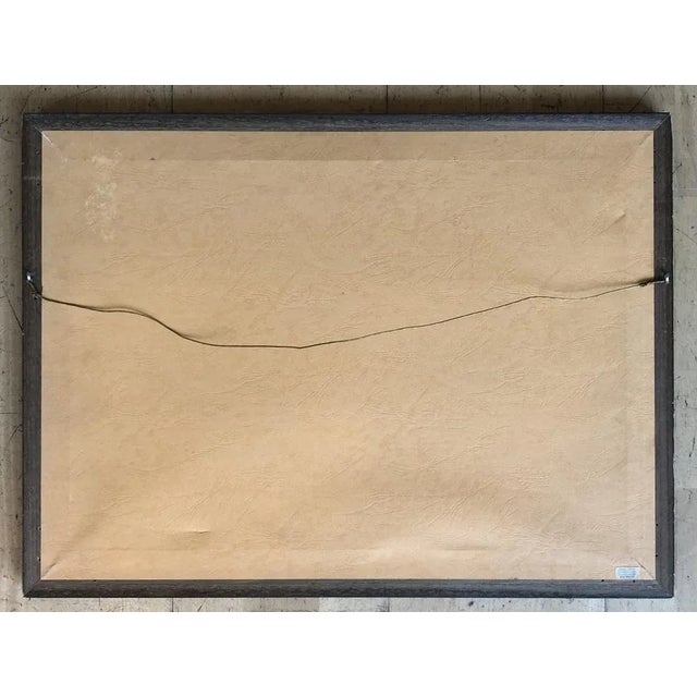 Adolfo Carducci, Promenade à la fête foraine, Oil on Wood, Framed For Sale - Image 8 of 9