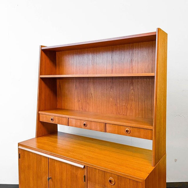 Swedish Teak Secretaire Cupboard, 1960s For Sale - Image 11 of 18