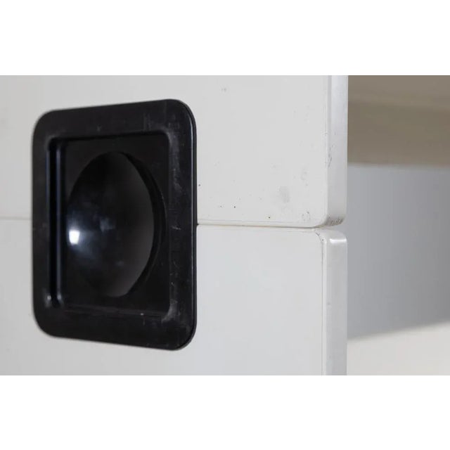 Space Age Italian Modular Bookcase, 1970s, Set of 5 For Sale - Image 6 of 12