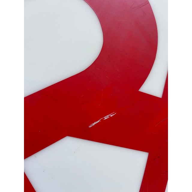 Fun and whimsical vintage acrylic pharmacy sign to bring visual interest and personality to your space. Made of white...