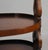 The Rothschild Collection Late 20th Century Judson Rothschild Style Walnut Three-Tier Bar Cart for the Rothschild Collection For Sale - Image 4 of 7