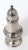 This Is Very Pretty- Fine Quality Antique American Sterling Silver Sugar Shaker - "Muffineer". Circa Early 20th Century....