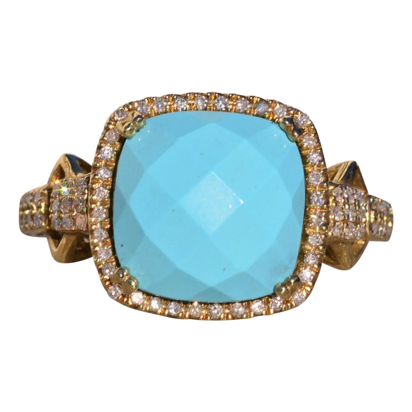 The 157th Avenue: Lab Created Robins Egg Blue Turquoise with Natural ...