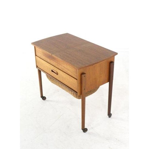 Danish Sewing Cabinet in Teak, Denmark For Sale - Image 6 of 14