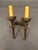 1890s French Iron Wall Sconces - Pair For Sale - Image 4 of 11