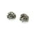John Hardy Authentic Estate Jaisalmer Belly Earrings With Omega Back 18k G Sterling Silver, 2 pieces For Sale - Image 4 of 7