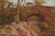 Serene landscape of the Putah Creek Bridge (now submerged, also known as Monticello Bridge) by Frank Willson Judd...