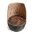 Solid coconut palm hand carved sculptural vintage chair. Celebrating the natural density and dramatic grain of the...