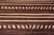 Tribal Large Brown Cream Geometric Flatwoven Modern Contemporary Kilim Area Rug, Country of Origin: Central Asia, Circa...