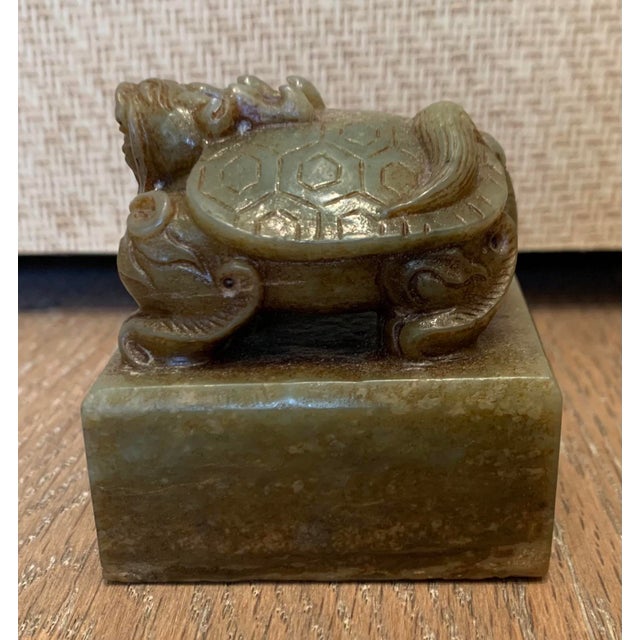 Vintage Chinese Jade Stamp Chairish